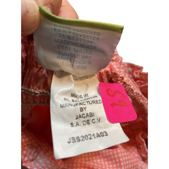 Velani Classics Smocked Fish Bodysuit size 9 months EUC - Picture 6 of 6